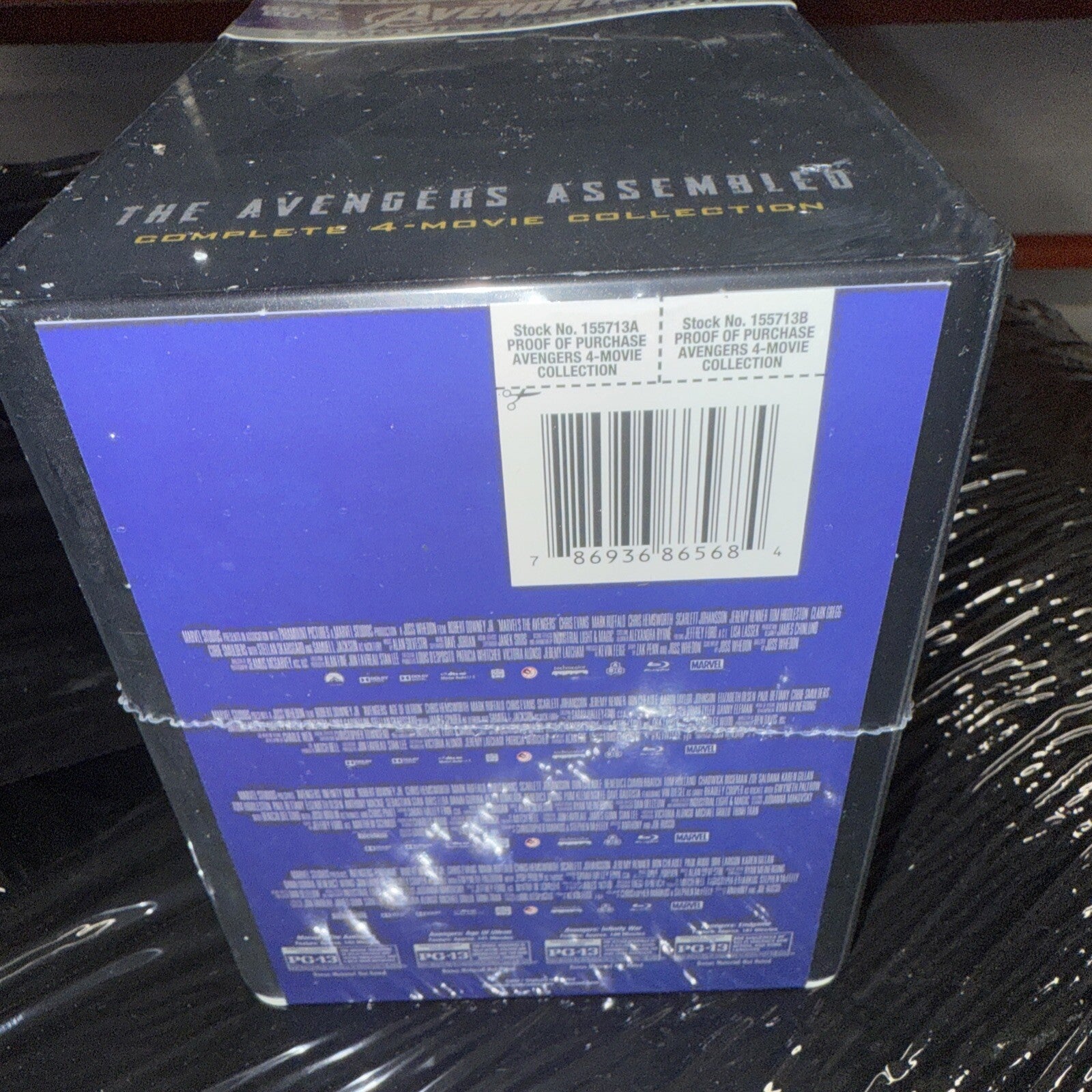 Marvel Avengers 4-Movie Collection (Steelbook)(4K Blu-ray Disc) Brand New Sealed