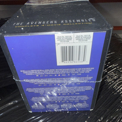 Marvel Avengers 4-Movie Collection (Steelbook)(4K Blu-ray Disc) Brand New Sealed