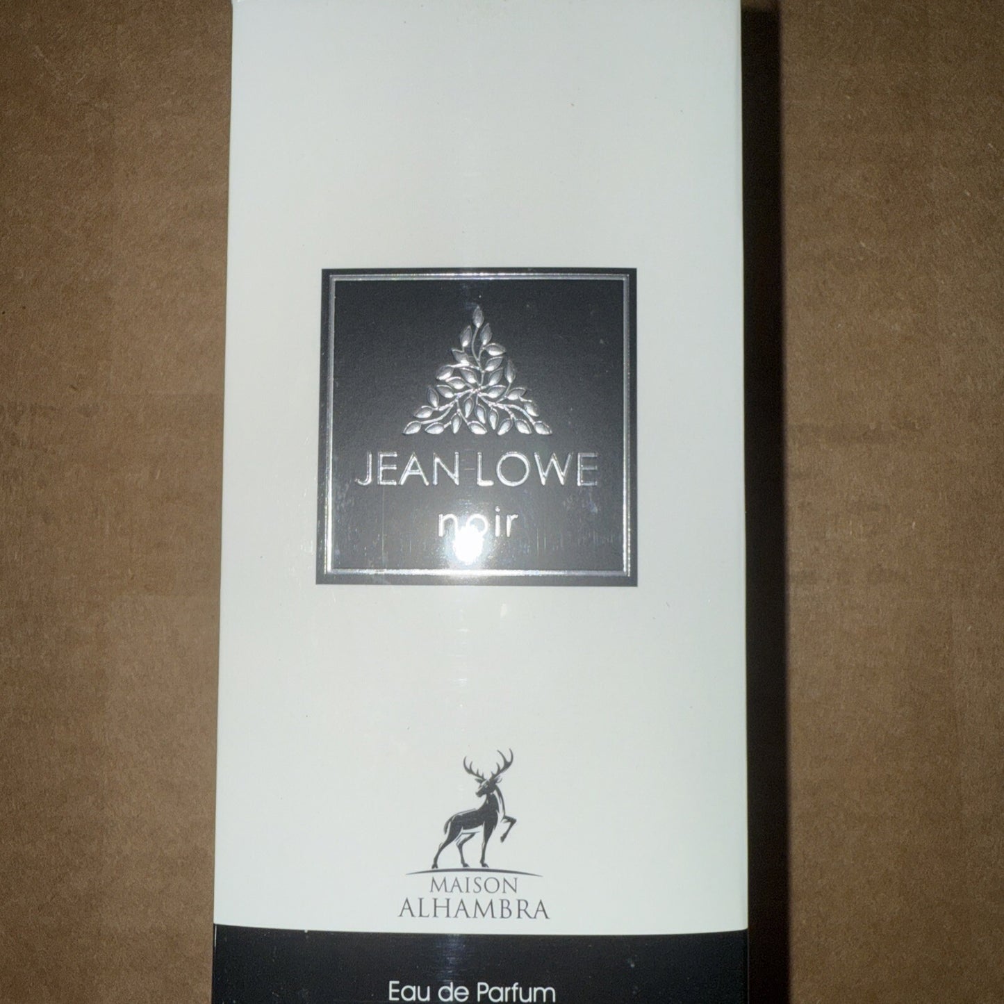 Jean Lowe Noir by Maison Alhambra for unisex EDP 3.3 / 3.4 oz New in Box