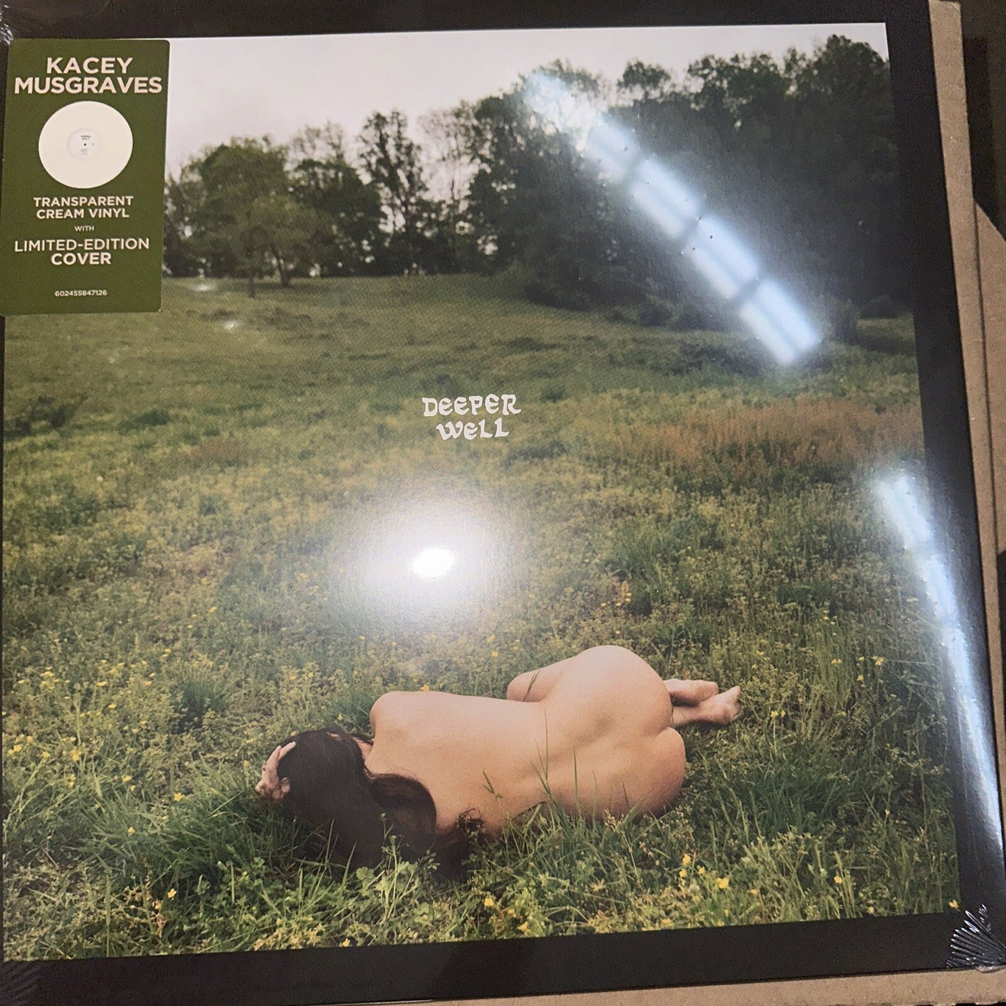 Kacey Musgraves Deeper Well Alt Art Nude Cream Transparent LP