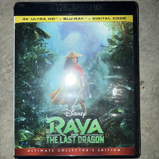 Raya and the Last Dragon 4K Ultra HD + Blu Ray + Digital 2021 Disney Brand NEW