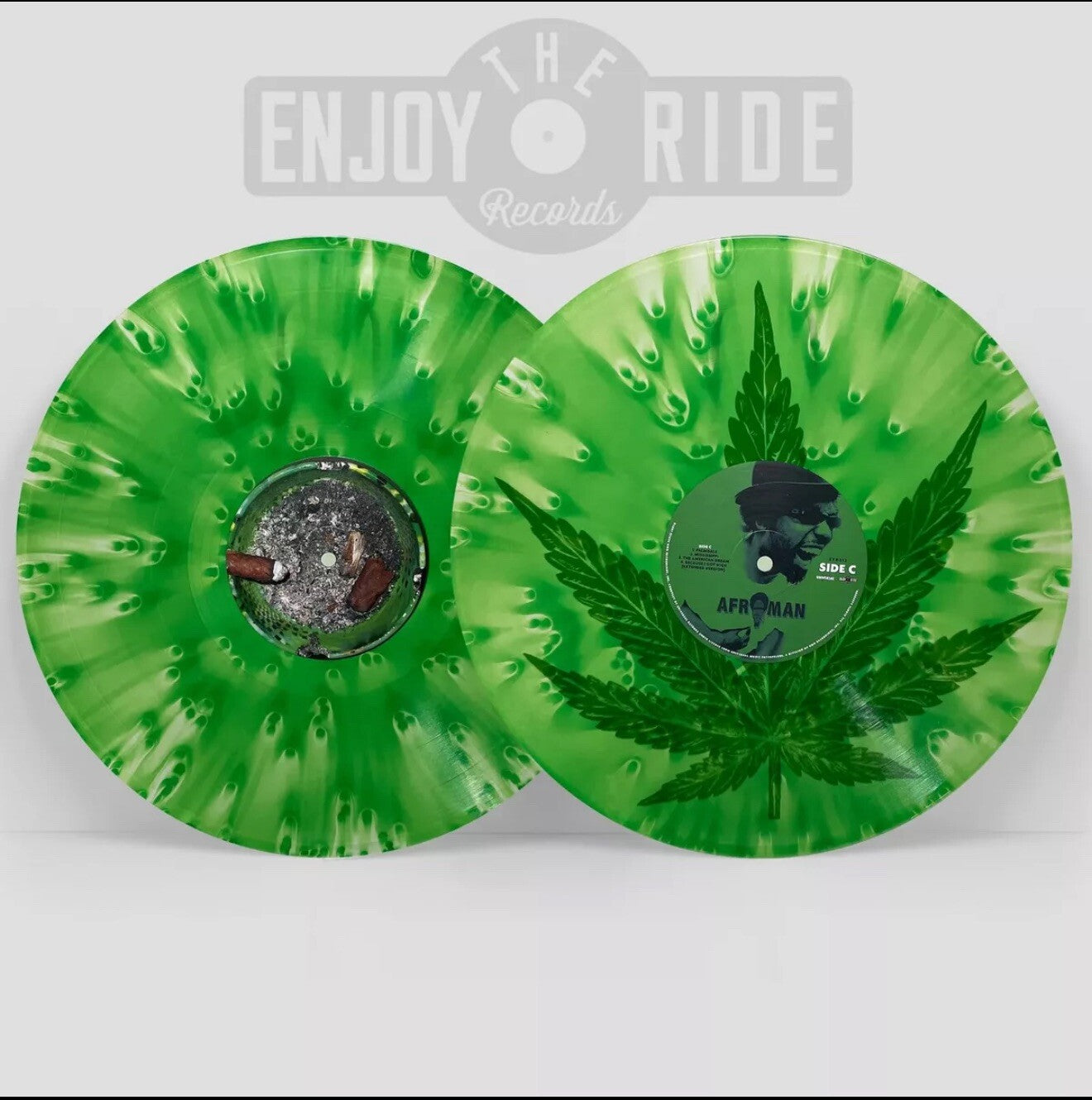 Afroman THE GOOD TIMES Cannabis Cloudy Green ETR212 2LP Vinyl IN HAND SHIPS NOW!