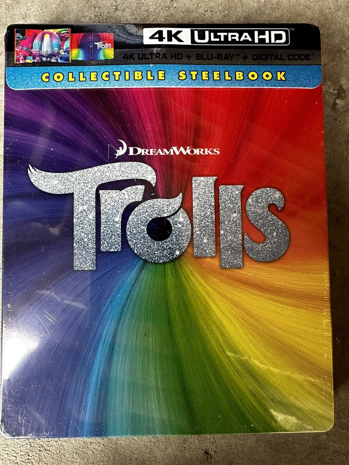 Trolls (4K Ultra HD+Blu-ray+Digital Code, 2020; Only at Best Buy Steelbook) READ