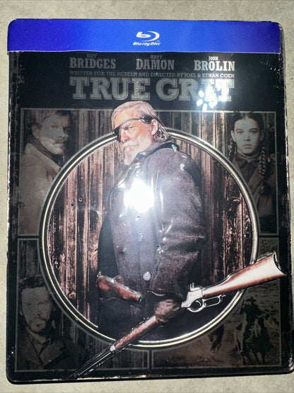 True Grit Target Exclusive MetalPak Steelbook Blu-ray *New & Sealed* (RARE OOP)