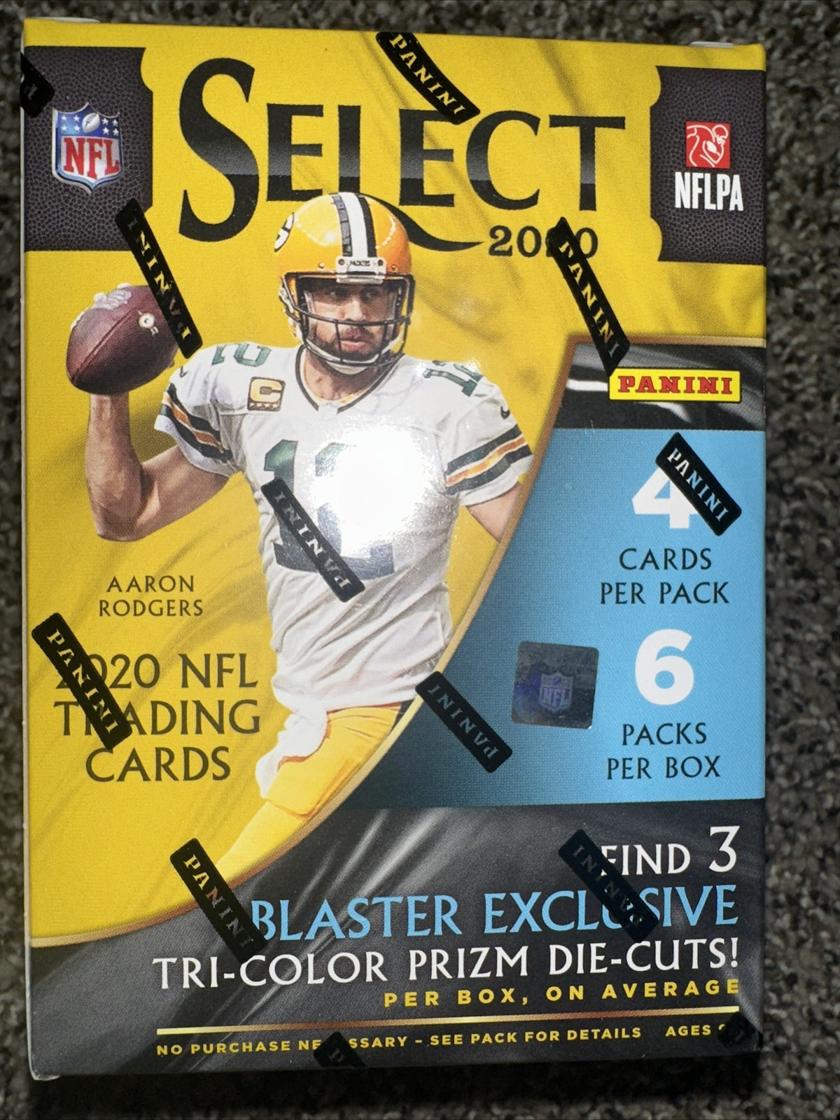 🔥 2020 PANINI SELECT NFL BLASTER BOX Tri-Color Prizm Die SP LOADED HURTS BURROW