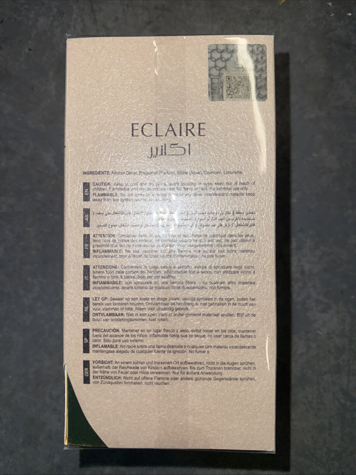 Eclaire by Lattafa 3.4oz Eau de Parfum for Everyone NEW SEALED Box Authentic