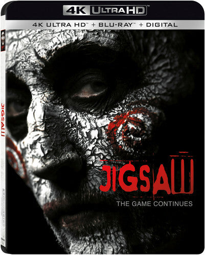 Jigsaw (4K UHD Blu-ray/Blu-ray, Digital HD, 2018) NEW w/slipcover