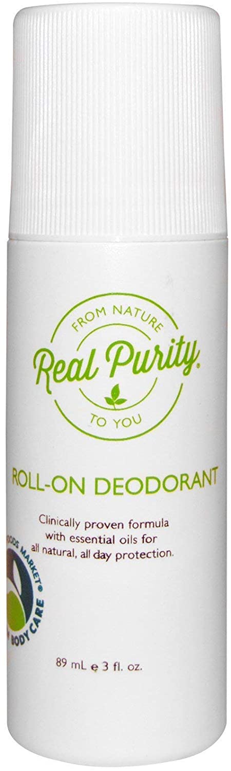 Real Purity, (2 Pack) Roll-On Deodorant