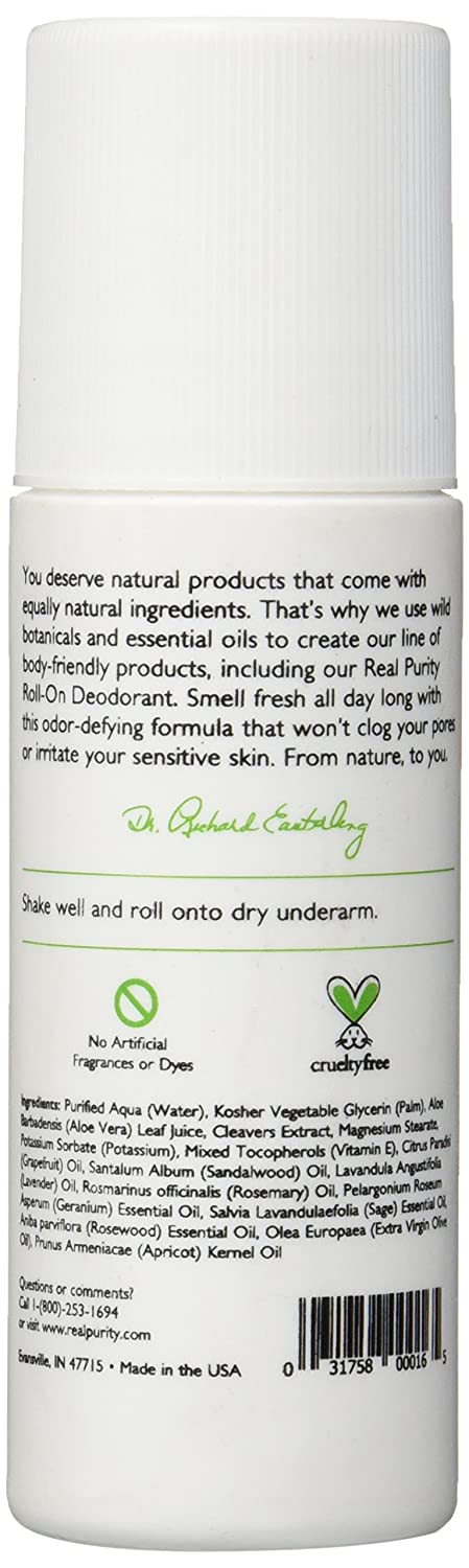 Real Purity Natural Roll On Deodorant